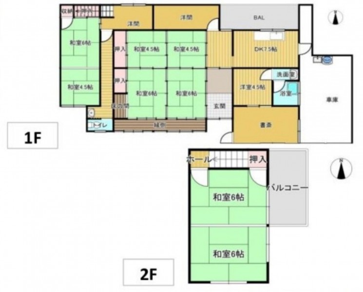 物件画像 一戸建て西脇市鹿野町間取り