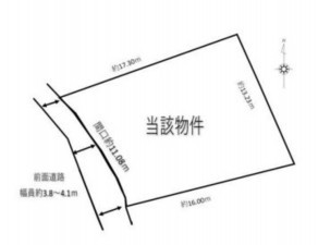 物件画像 土地三木市自由が丘本町間取り