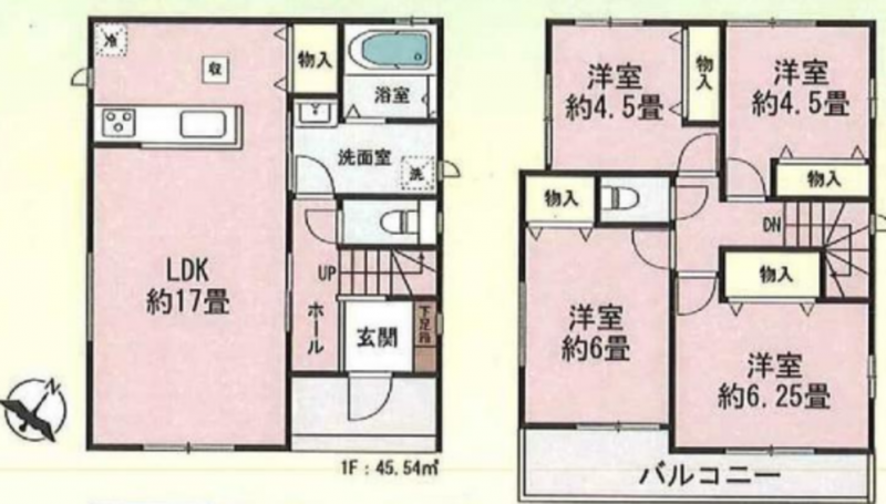 物件画像 一戸建て三木市緑が丘町西間取り