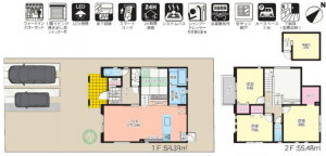 物件画像 一戸建て加西市北条町横尾間取り