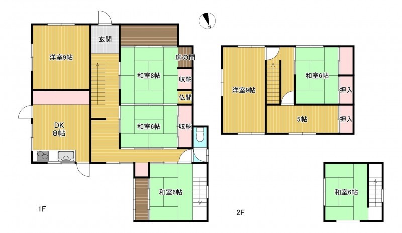 物件画像 一戸建て小野市粟生町間取り