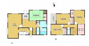 物件画像 一戸建て小野市天神町間取り