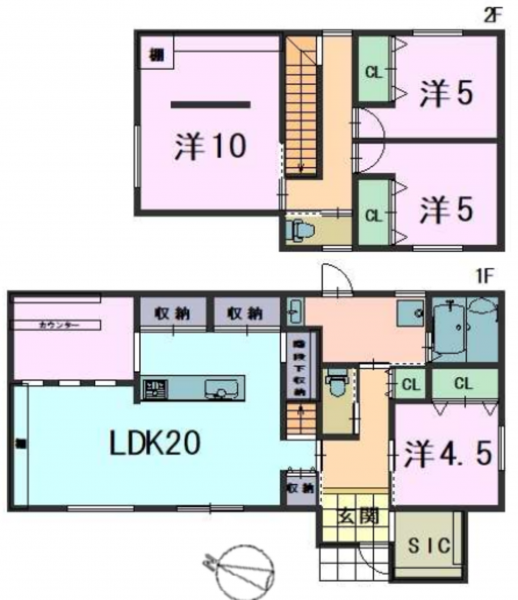 物件画像 一戸建て三木市緑が丘町西間取り