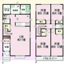 物件画像 一戸建て三木市緑が丘町西間取り