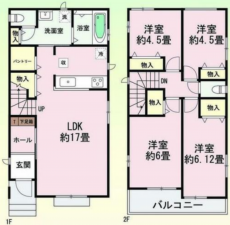 物件画像 一戸建て三木市緑が丘町西間取り