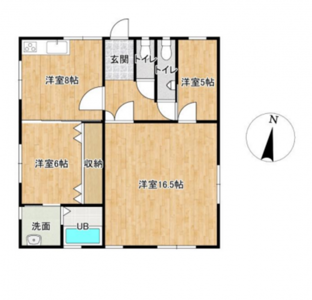 物件画像 一戸建て加東市ひろのが丘間取り