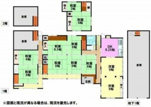 物件画像 一戸建て西脇市西田町間取り