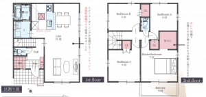 物件画像 一戸建て三木市自由が丘本町間取り
