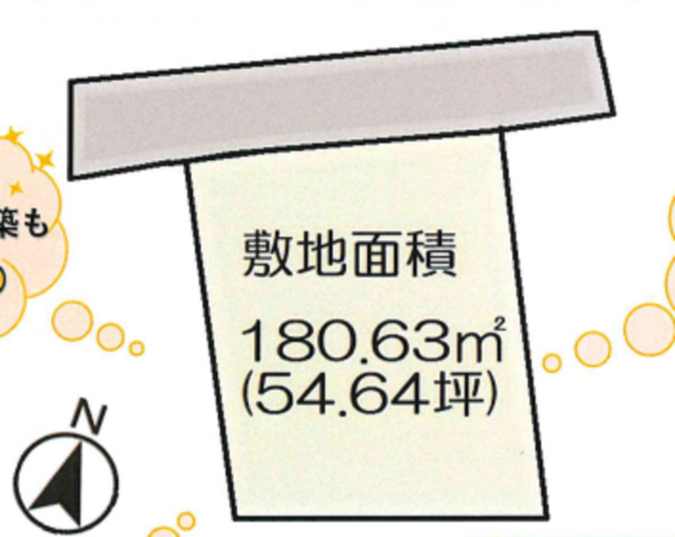 物件画像 土地西脇市野村町間取り