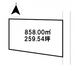 物件画像 土地小野市住吉町間取り