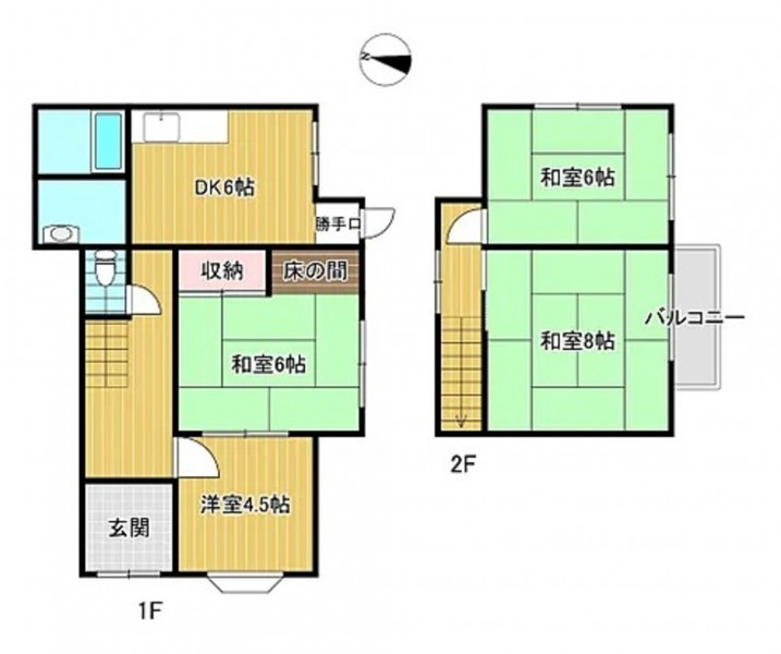 物件画像 一戸建て西脇市野村町間取り