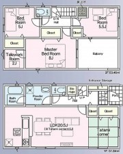 物件画像 一戸建て三木市大塚間取り