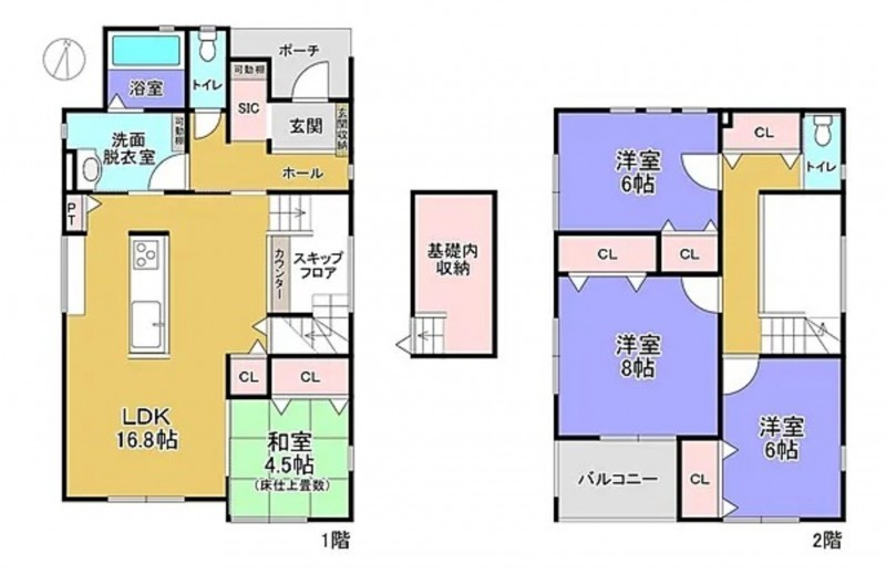 物件画像 一戸建て小野市王子町間取り