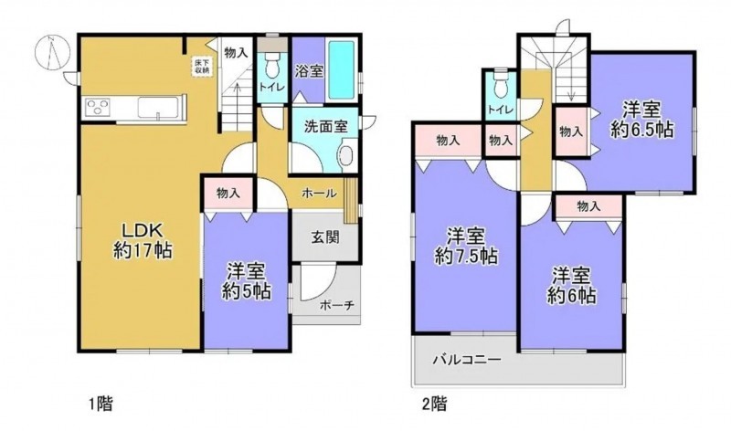 物件画像 一戸建て小野市王子町間取り