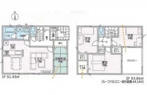 物件画像 一戸建て小野市中町間取り