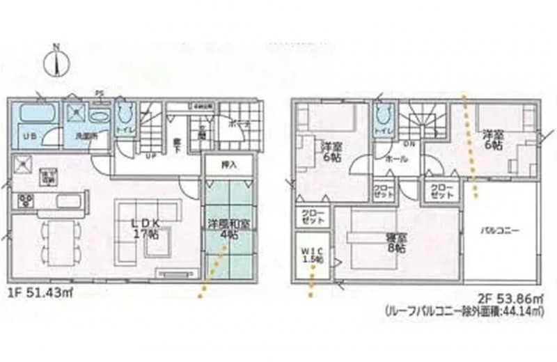 物件画像 一戸建て小野市中町間取り