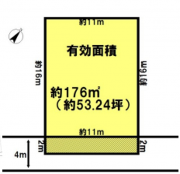 物件画像 土地三木市別所町小林間取り