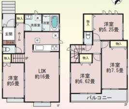 物件画像 一戸建て三木市緑が丘町西間取り