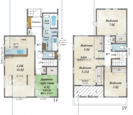 物件画像 一戸建て小野市本町間取り