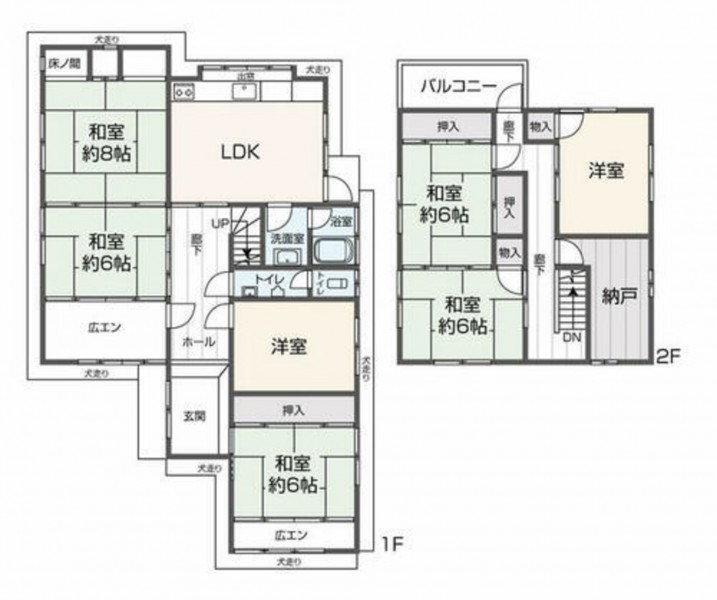 物件画像 一戸建て西脇市野村町間取り