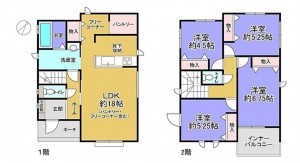 物件画像 一戸建て三木市志染町東自由が丘間取り