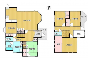 物件画像 一戸建て西脇市黒田庄町黒田間取り