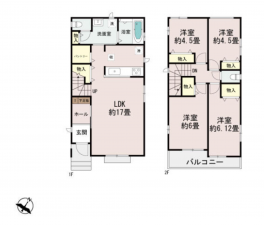 物件画像 一戸建て三木市緑が丘町西間取り