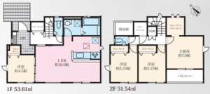 物件画像 一戸建て三木市自由が丘本町間取り
