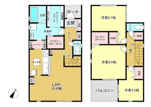 物件画像 一戸建て加東市下滝野間取り