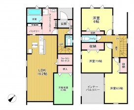 物件画像 一戸建て加東市下滝野間取り