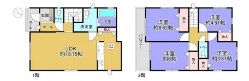 物件画像 一戸建て三木市緑が丘町本町間取り