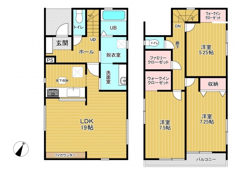 物件画像 一戸建て小野市神明町間取り
