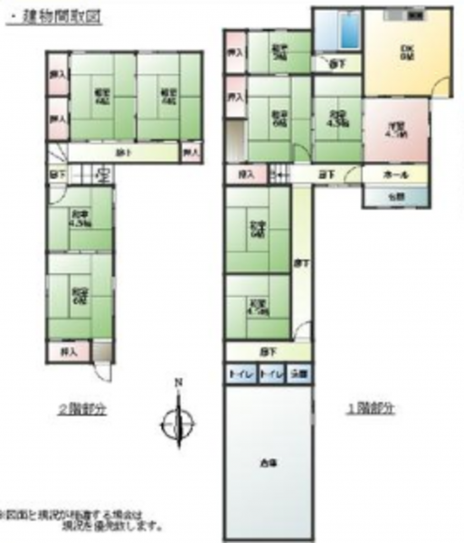 物件画像 一戸建て加西市北条町黒駒間取り