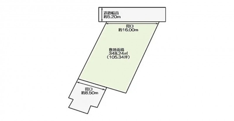 物件画像 土地西脇市野村町間取り