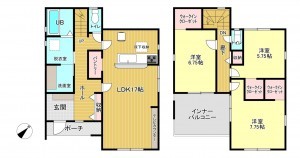 物件画像 一戸建て小野市神明町間取り