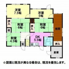 物件画像 一戸建て西脇市郷瀬町間取り