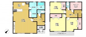 物件画像 一戸建て小野市神明町間取り