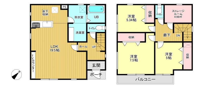 物件画像 一戸建て小野市神明町間取り