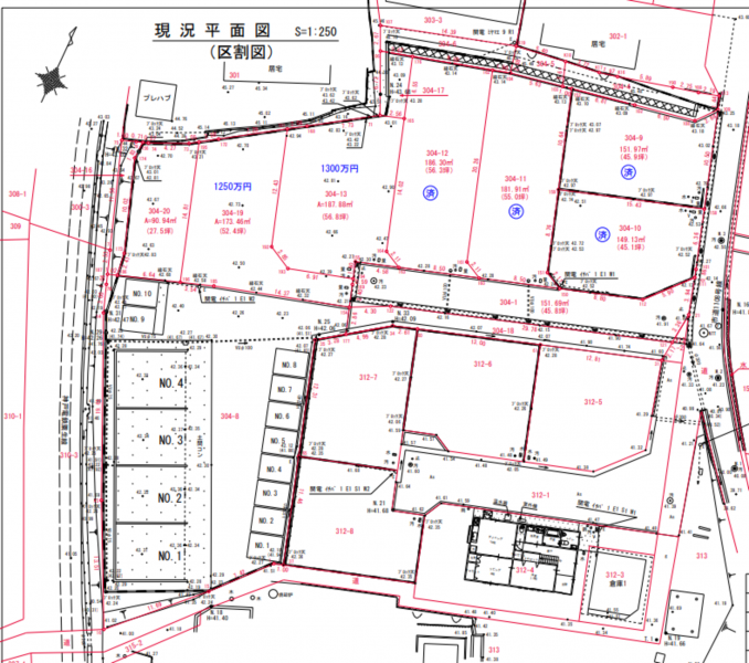 物件画像 土地小野市神明町間取り