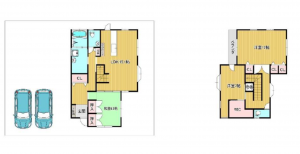 物件画像 一戸建て三木市志染町東自由が丘間取り