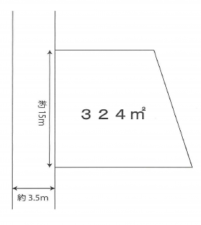 物件画像 土地加東市上三草間取り