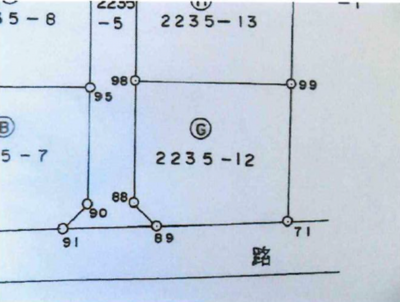 物件画像 土地三木市福井間取り