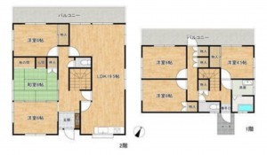 物件画像 一戸建て加東市松沢間取り