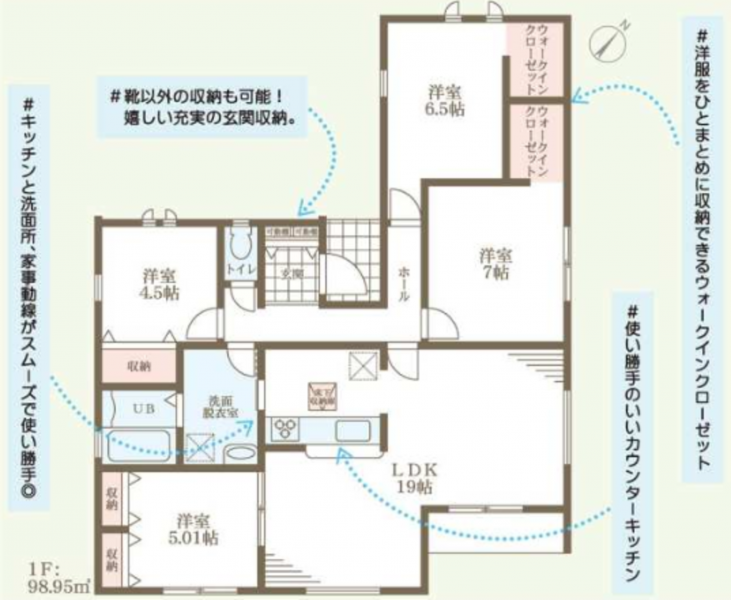 物件画像 一戸建て三木市緑が丘町東間取り