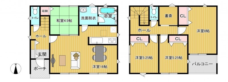 物件画像 一戸建て小野市天神町間取り
