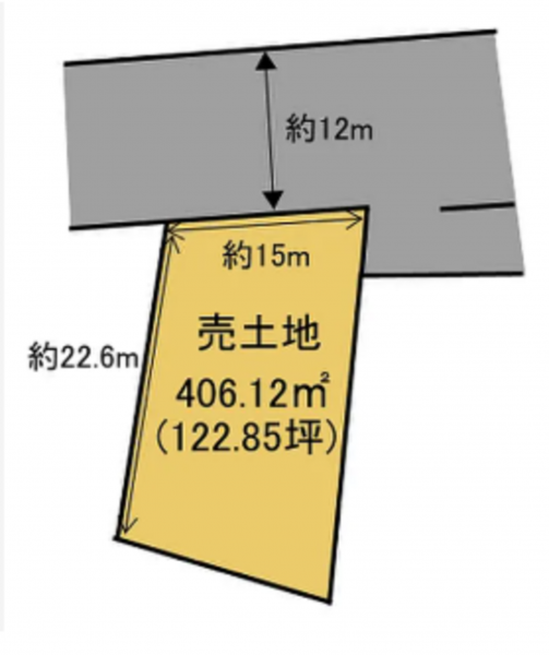 物件画像 土地加東市上滝野間取り