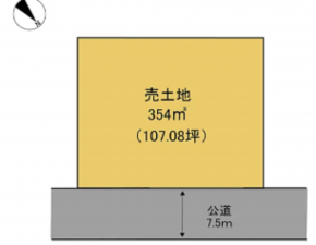 物件画像 土地小野市育ケ丘町間取り