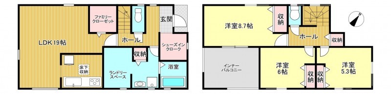 物件画像 一戸建て加東市多井田間取り