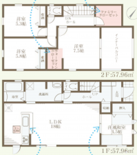 物件画像 一戸建て加東市多井田間取り