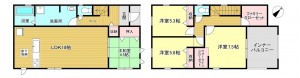 物件画像 一戸建て加東市多井田間取り